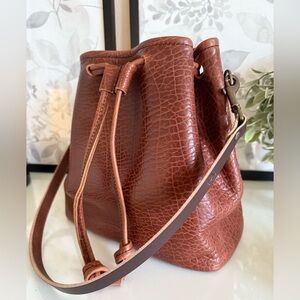 Like new! Cognac Bison Abby Bucket GFG